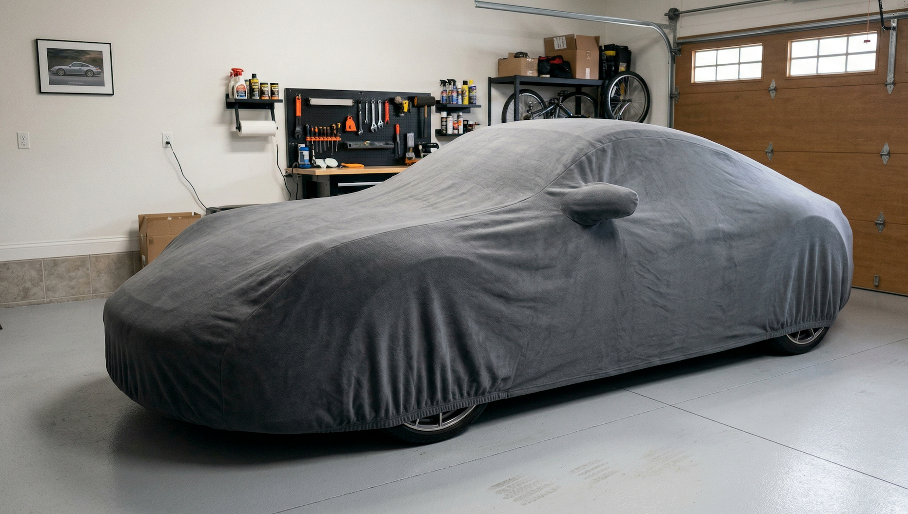 Indoor Basic Fleece Car Cover