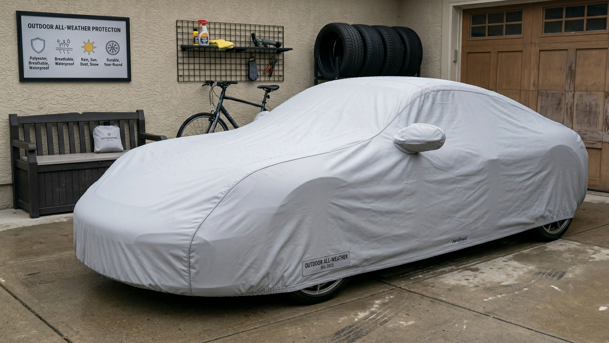Outdoor All-Weather Car Cover