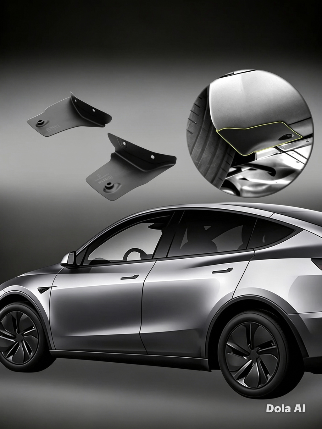 Side Skirt Metal Protection Guards Tesla Model Y L