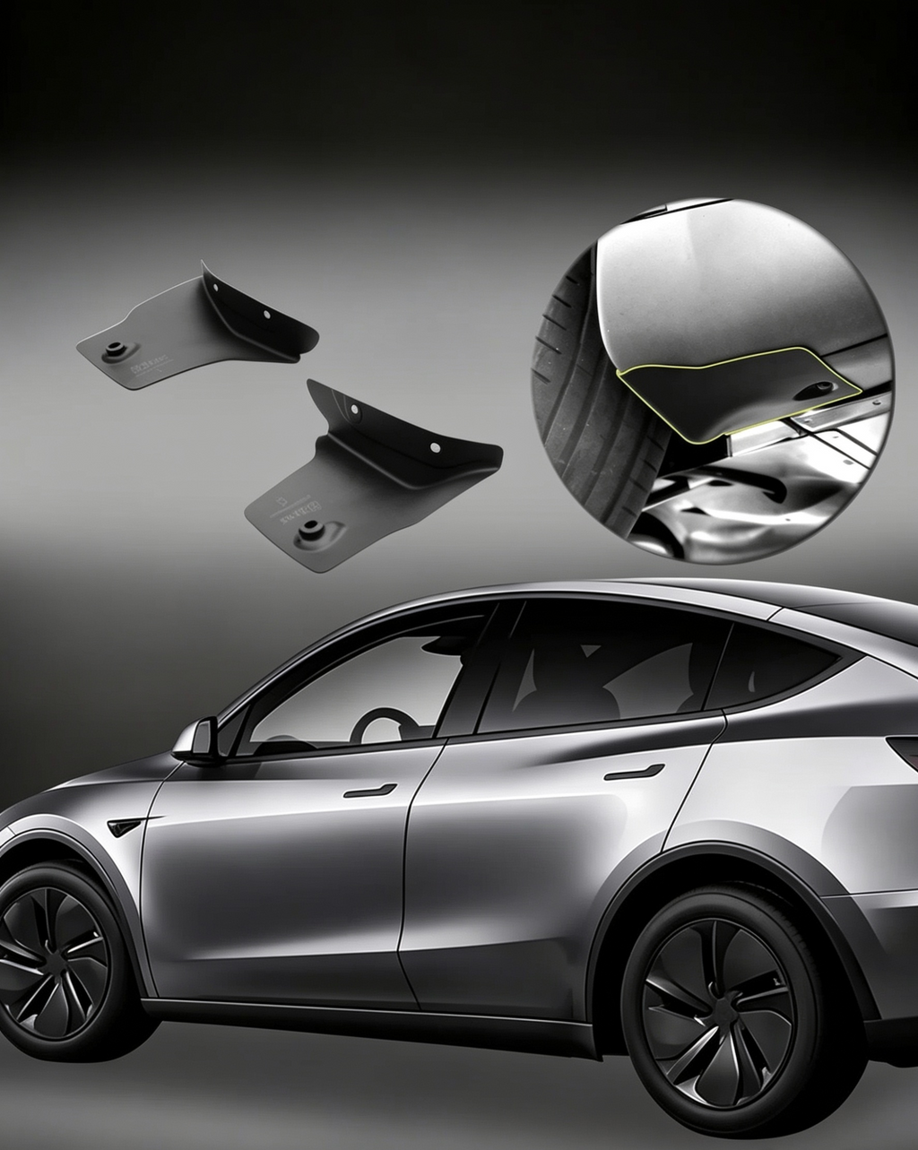Side Skirt Metal Protection Guards Tesla Model Y Jupiter