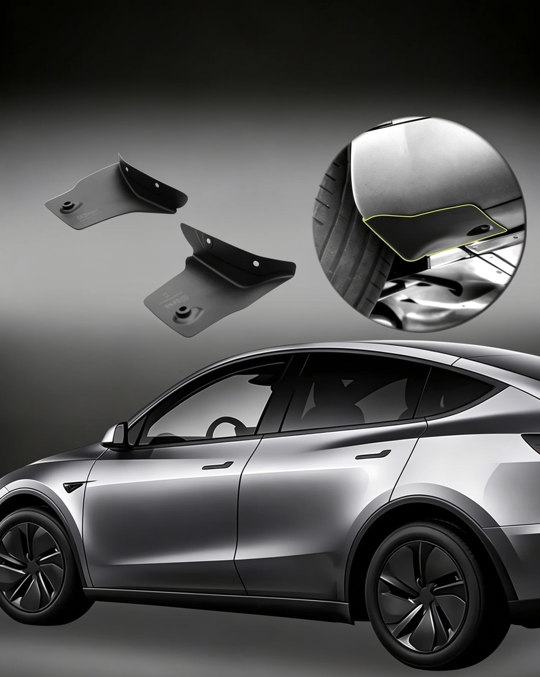 Side Skirt Metal Protection Guards Tesla Model Y Jupiter