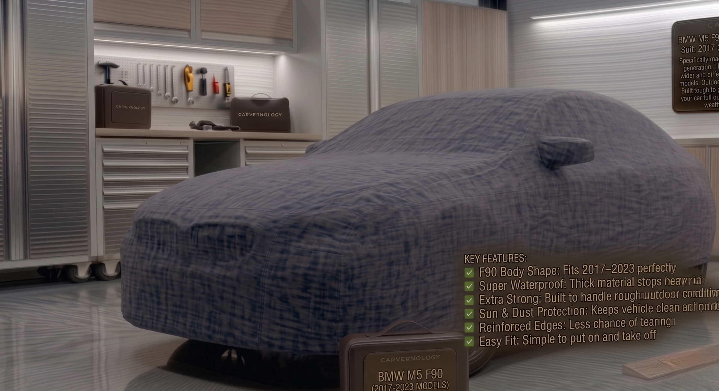 BMW M5 F90 – Outdoor Pro Waterproof Cover