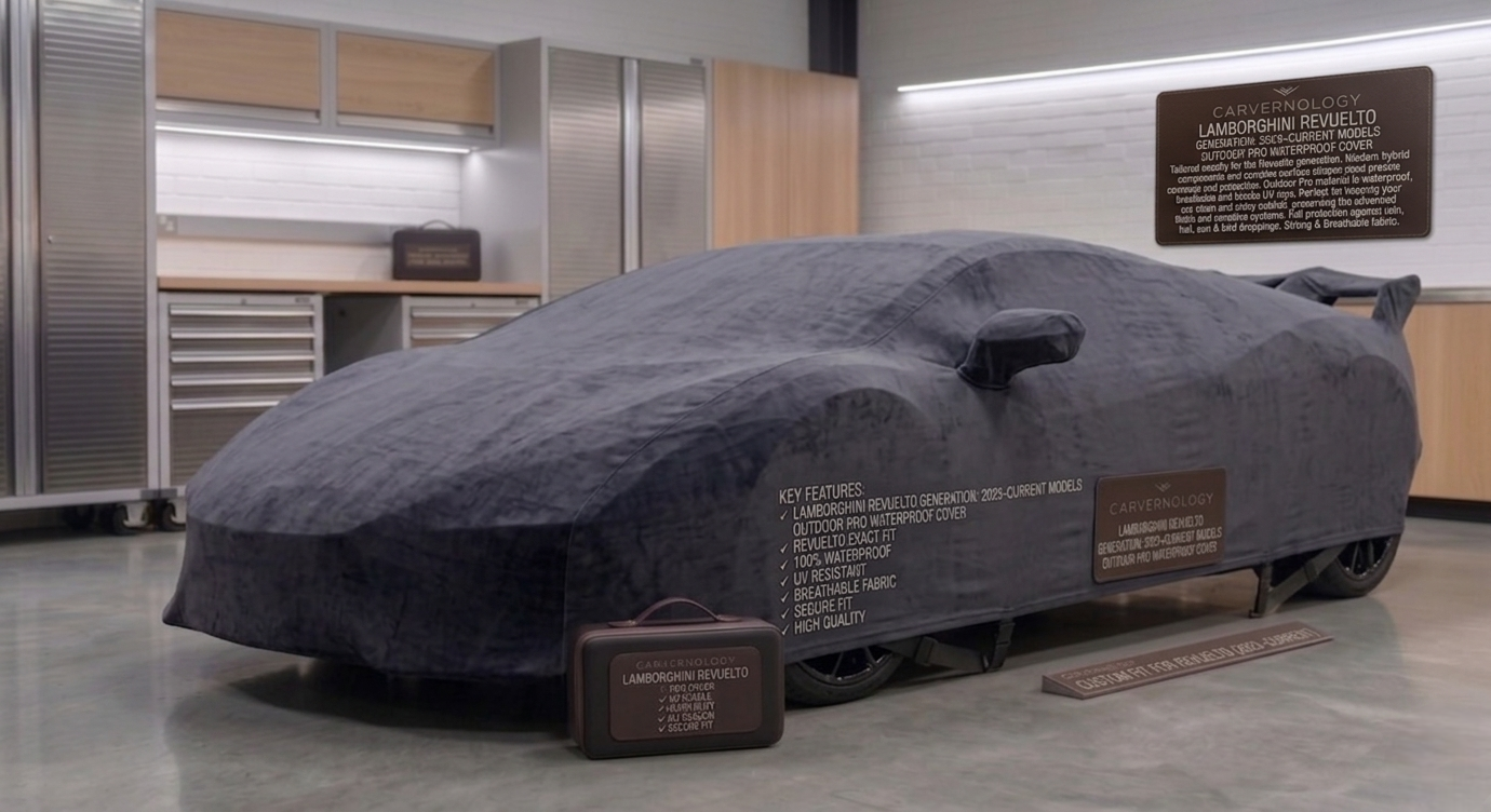 Lamborghini Revuelto – Slim Fit Indoor Fleece Cover