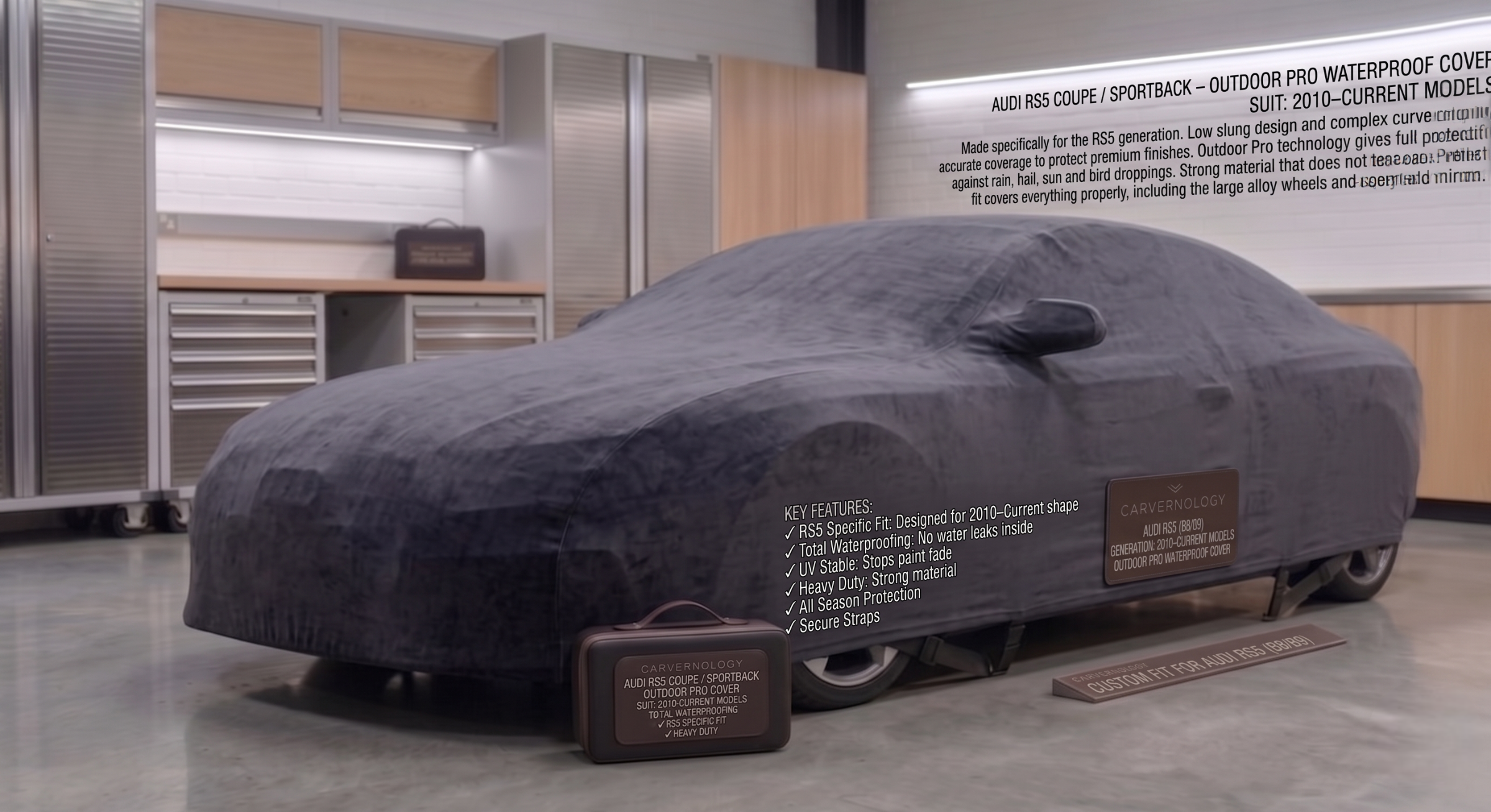 Audi RS5 Coupe / Sportback – Premium Fit Indoor Cover