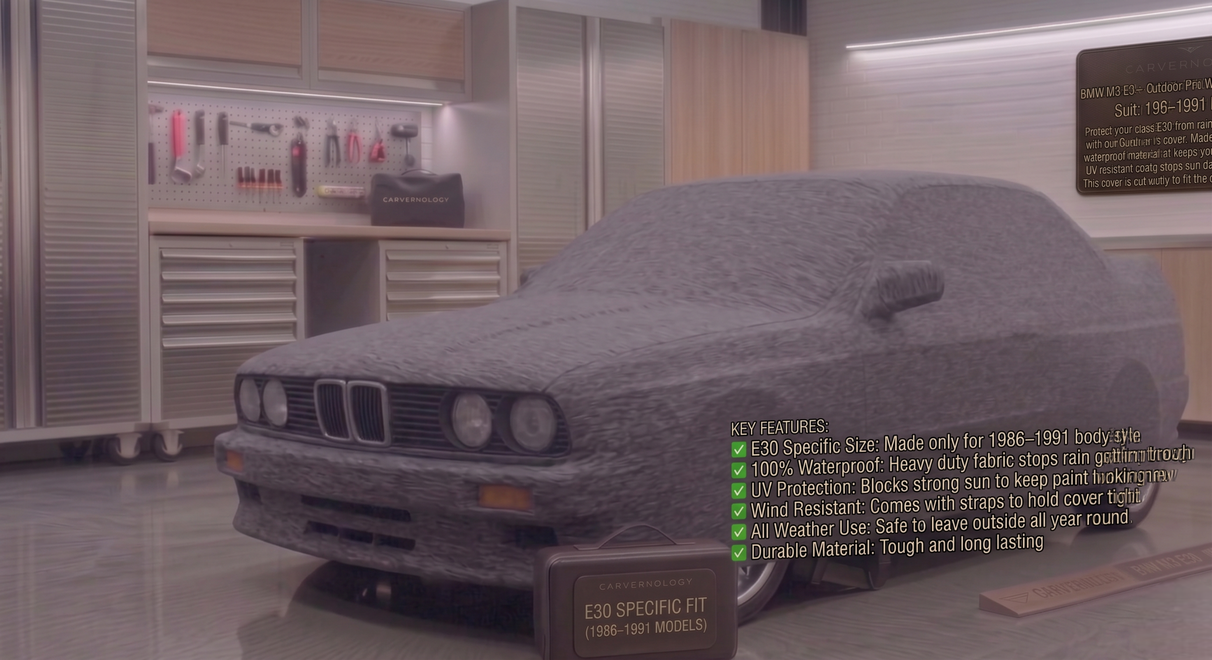 BMW M3 E30 – Outdoor Pro Waterproof Cover