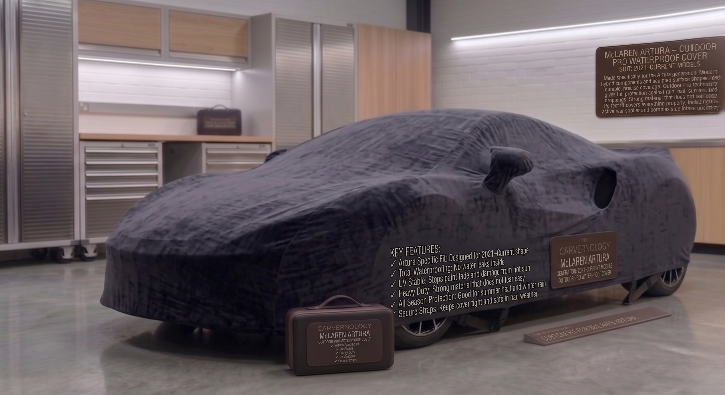 McLaren Artura – Slim Fit Indoor Fleece Cover