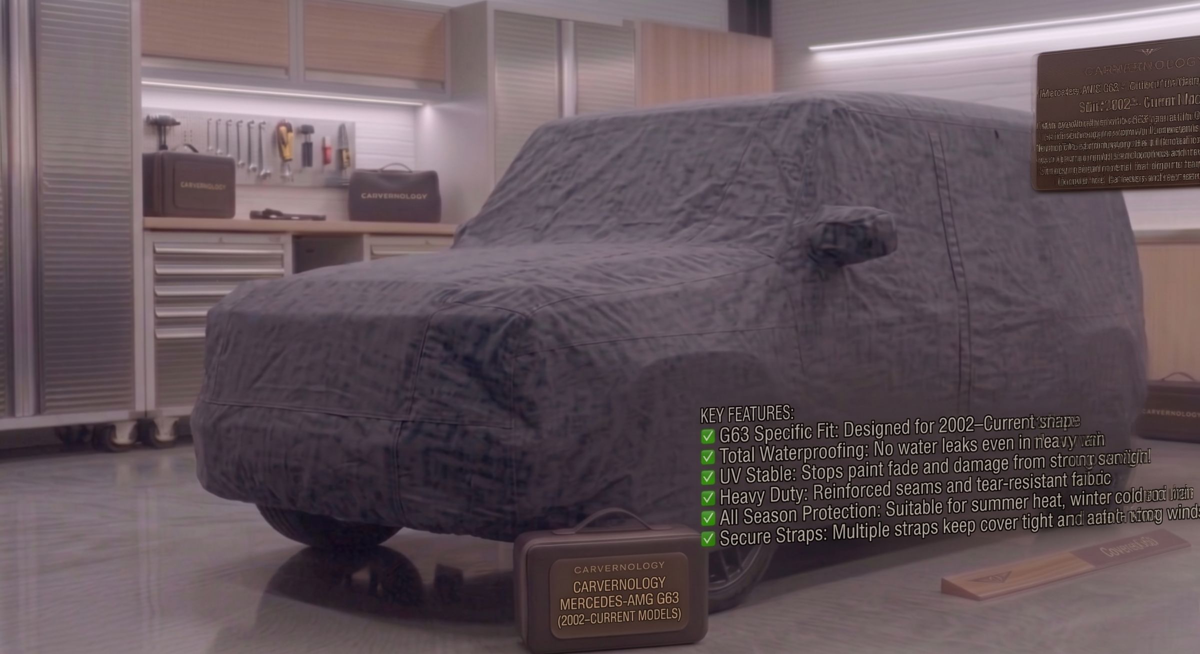 Mercedes-AMG G63 – Slim Fit Indoor Fleece Cover