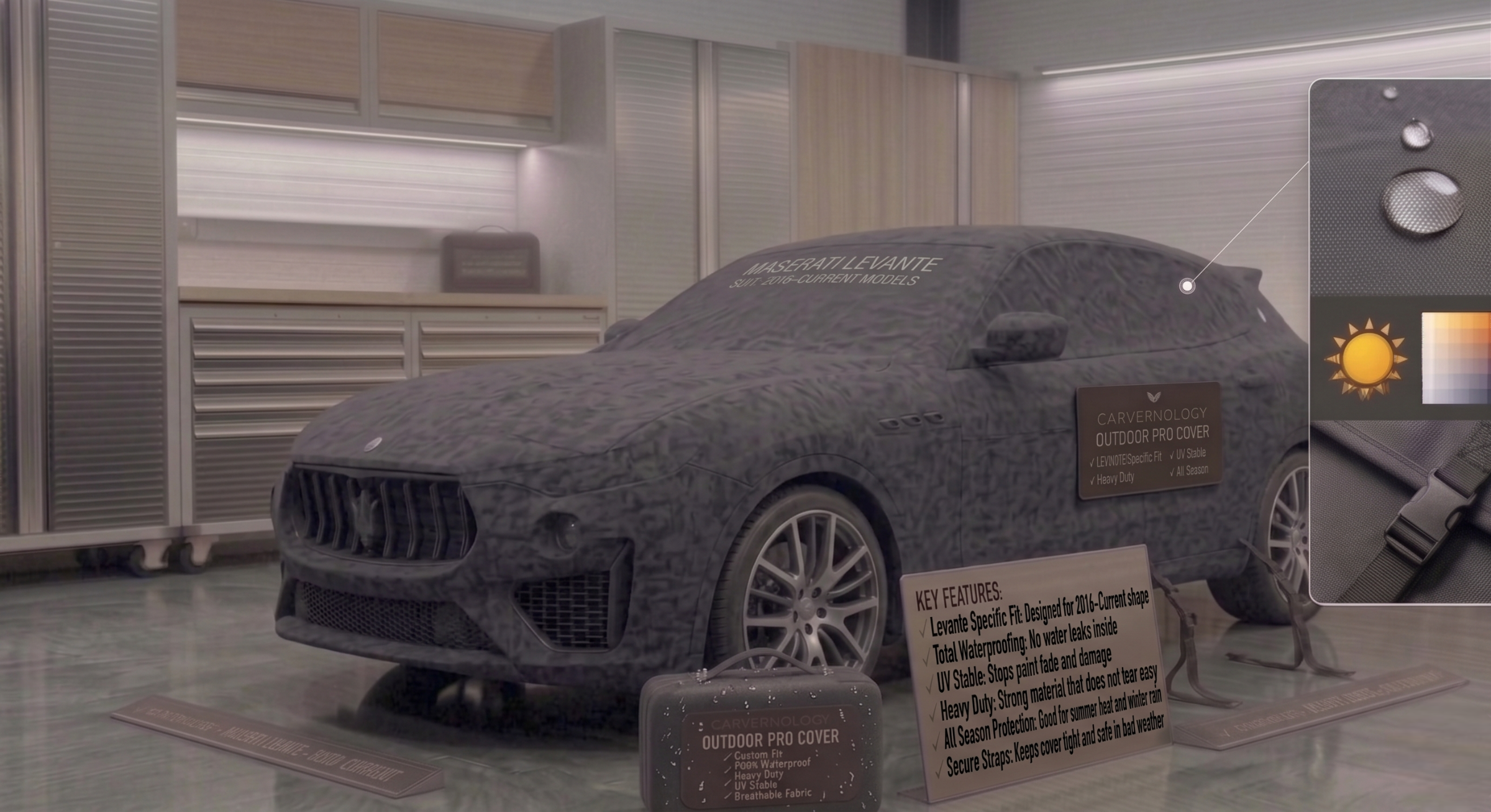 Maserati Levante – Premium Fit Indoor Cover