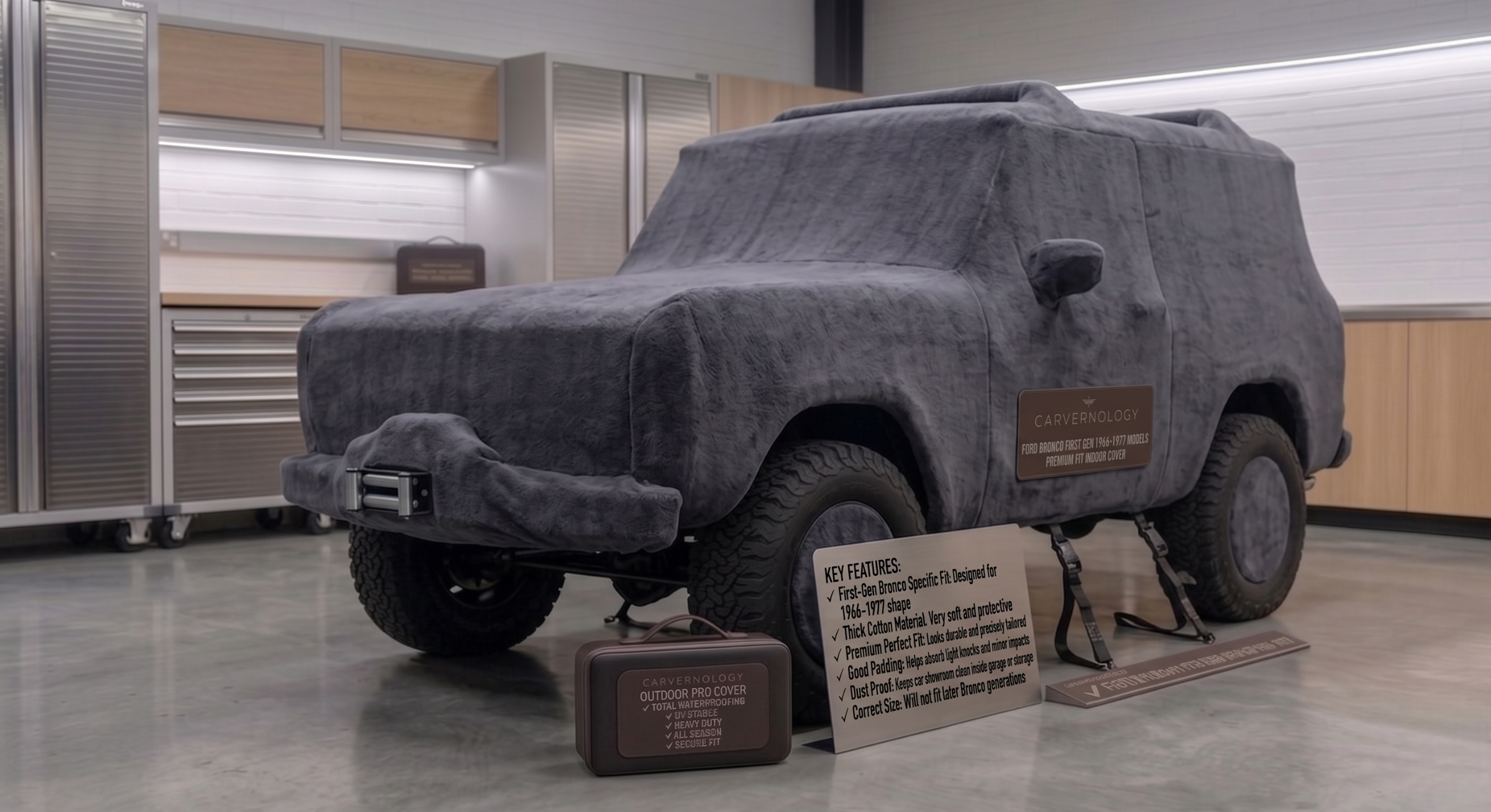 Ford Bronco First Generation – Premium Fit Indoor Cover