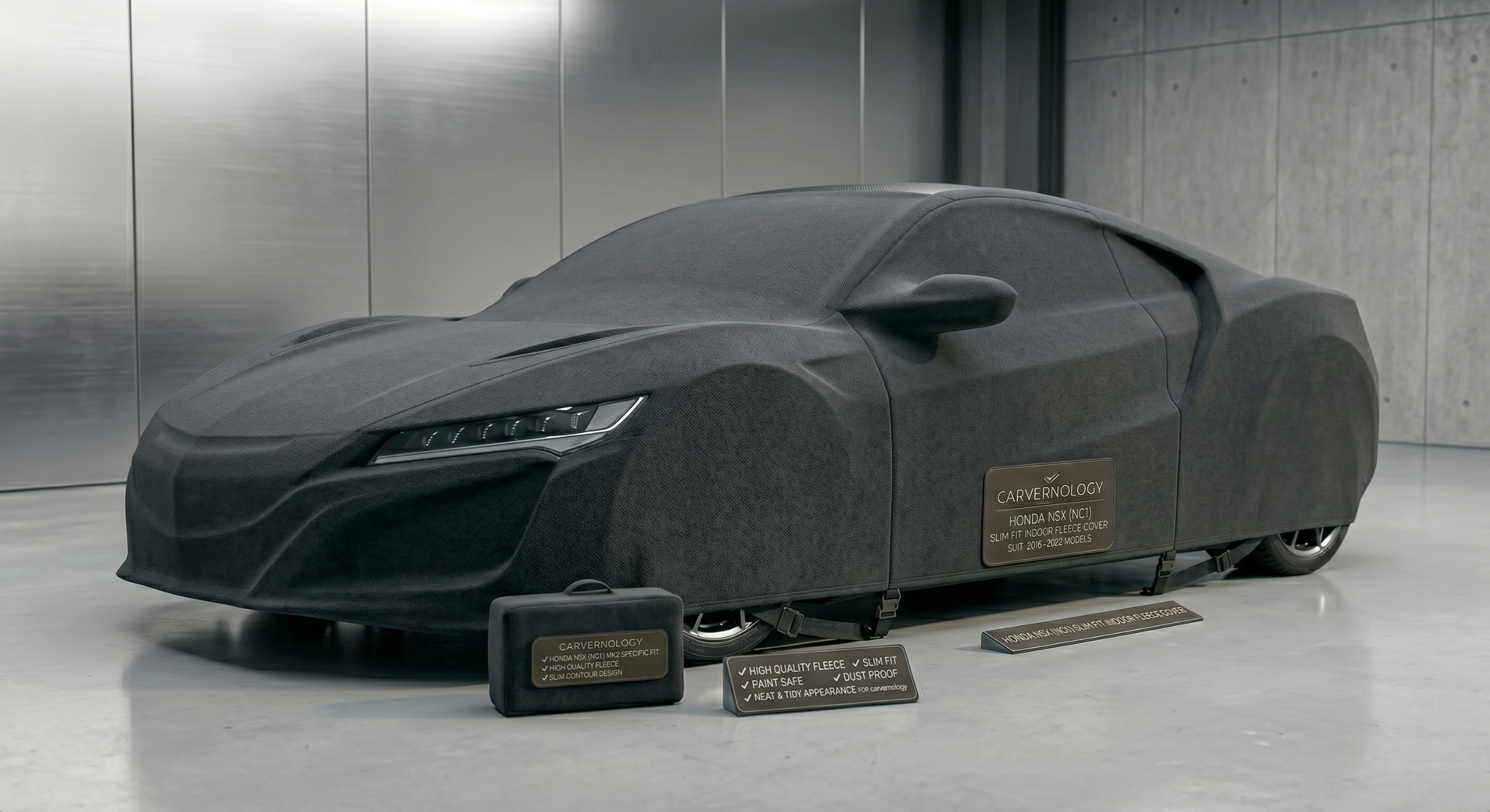 Honda NSX (NC1) – Slim Fit Indoor Fleece Cover