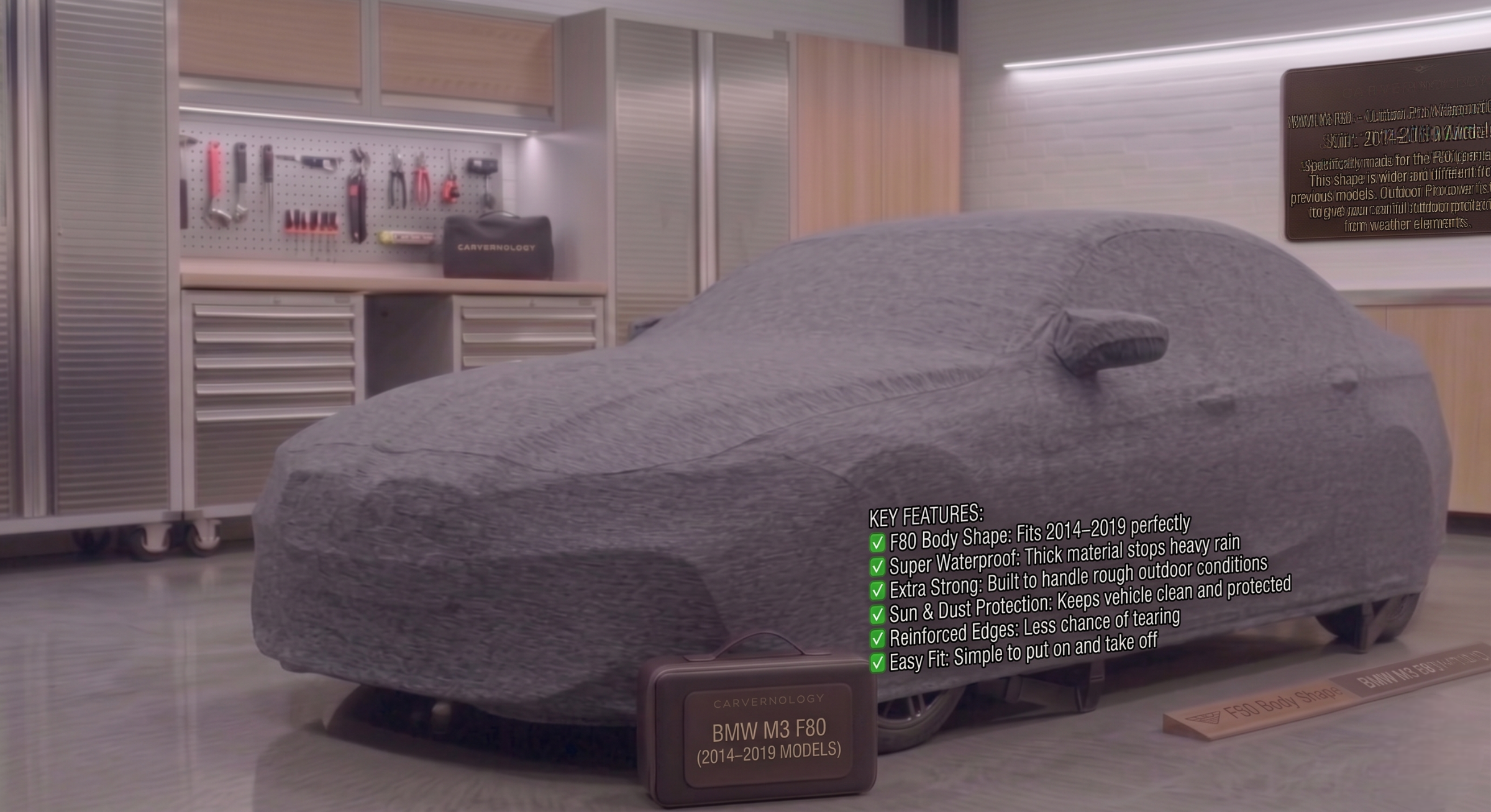 BMW M3 F80 – Outdoor Pro Waterproof Cover