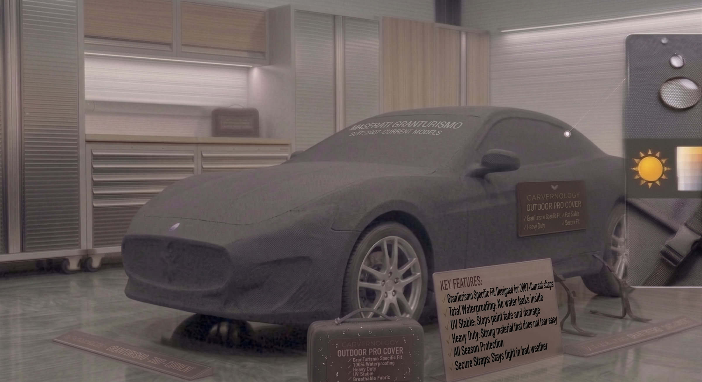 Maserati GranTurismo – Outdoor Pro Waterproof Cover