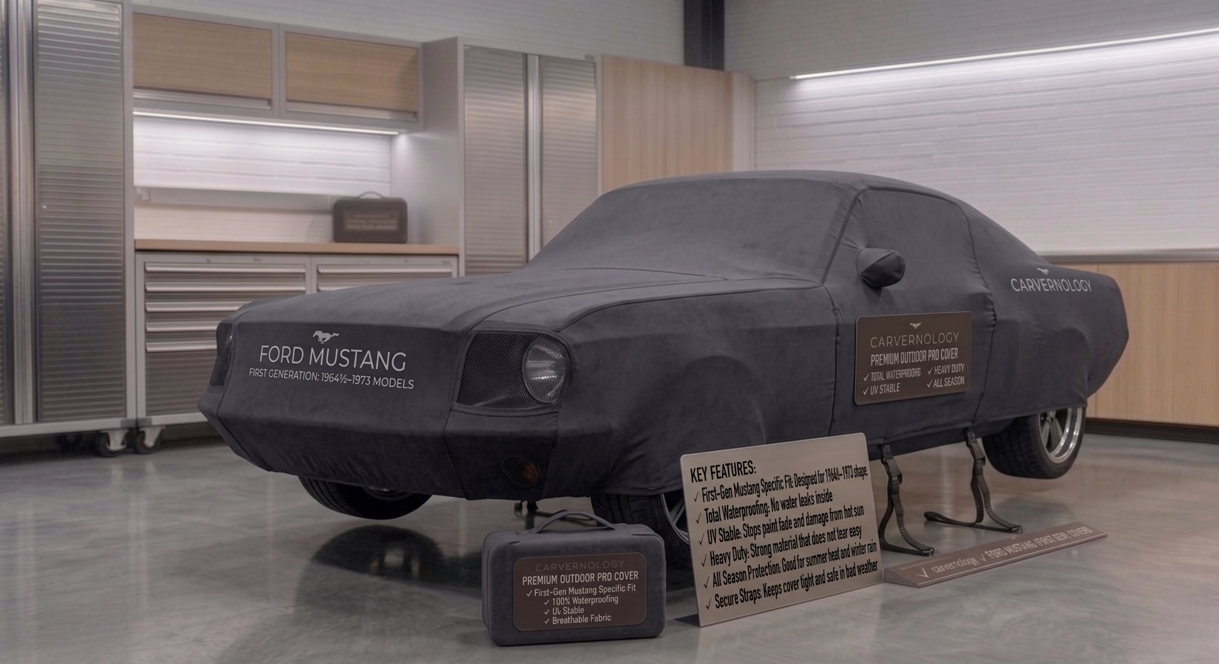 Ford Mustang First Generation – Premium Fit Indoor Cover
